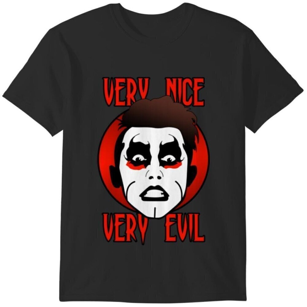 Very Nice Danhausen Wrestling Graphic T-Shirt Funny Pop Culture Fan Merch Tee
